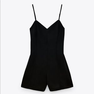 Zara trf jumpsuit with straps
